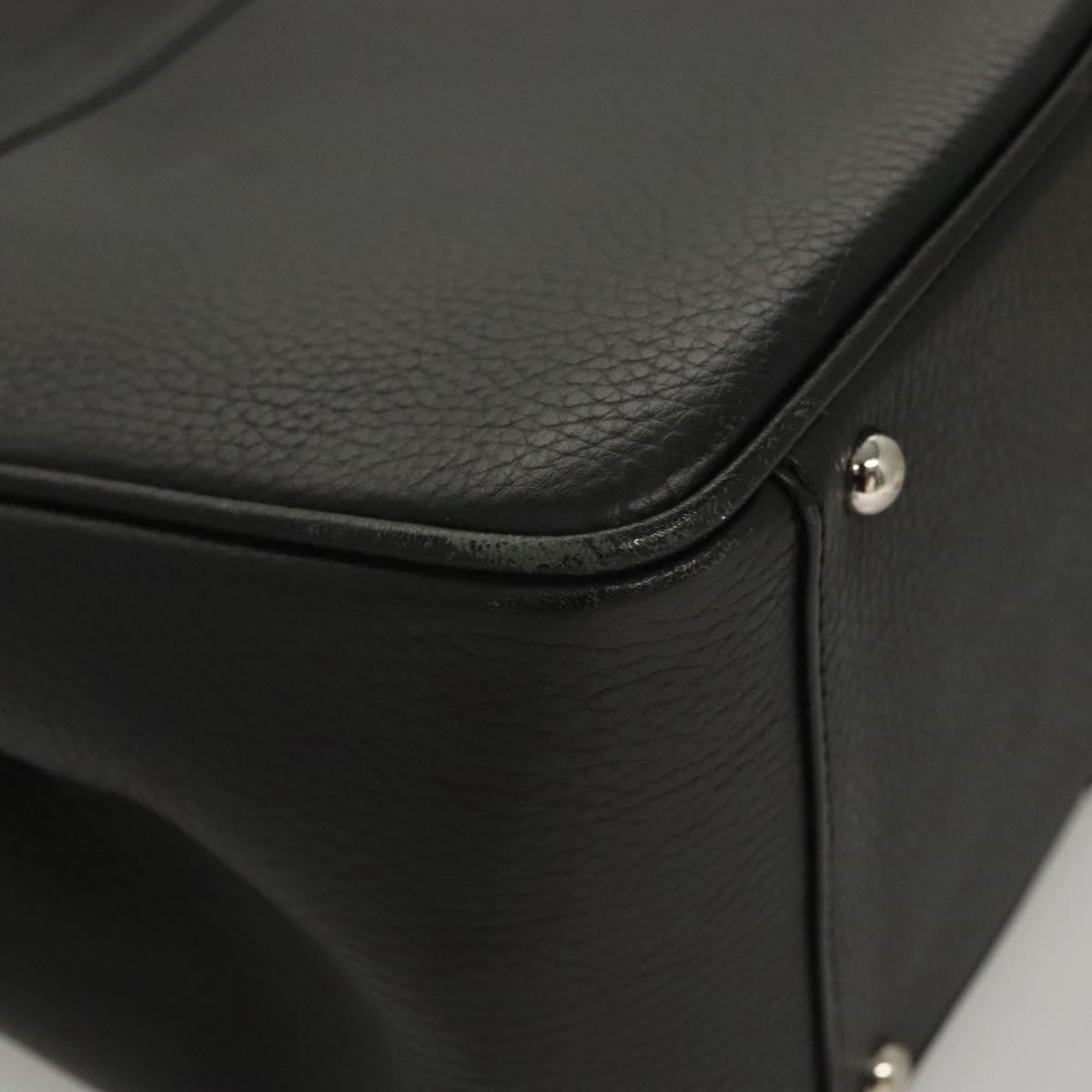 Burberry Vintage Leather, Black, Leather, Handbag