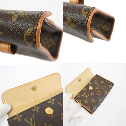 Louis Vuitton Florentine Waist Monogram Canvas, Brown, Canvas, Clutch