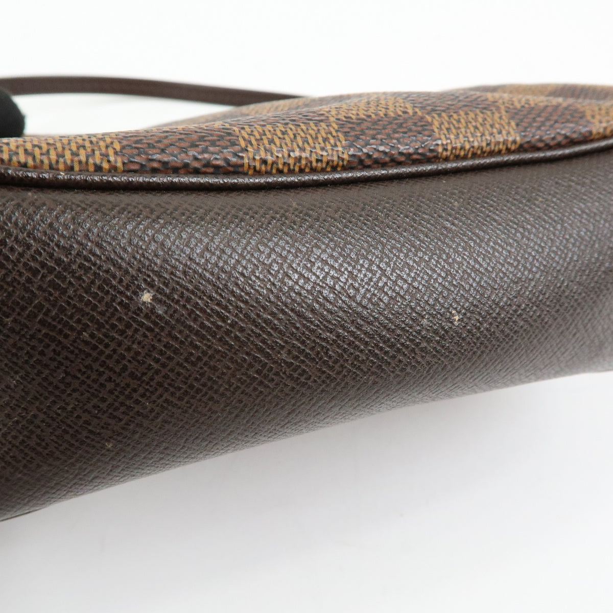 Louis Vuitton Trousse Make Up Damier, Brown, Canvas, Clutch