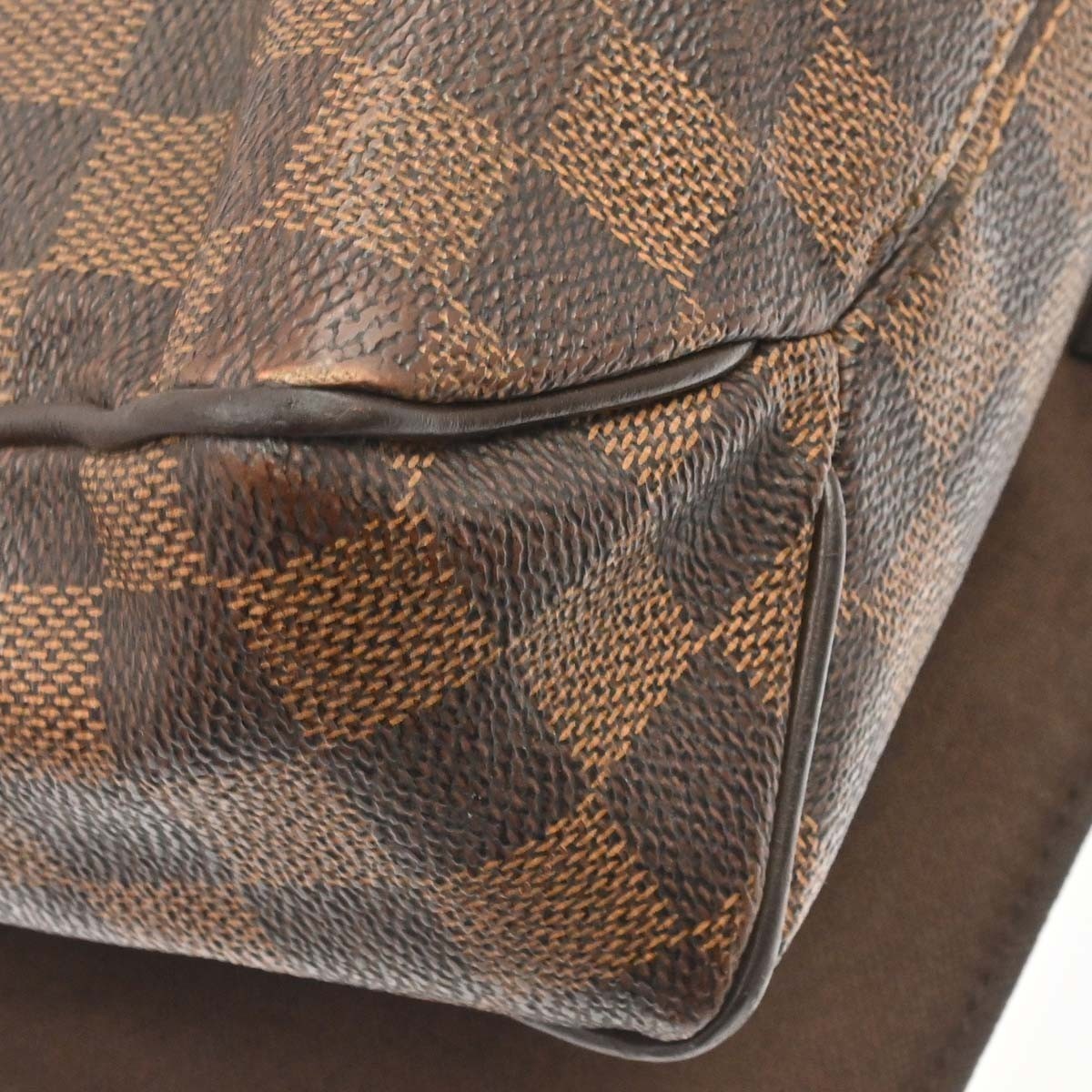 Louis Vuitton District Messenger Damier Ebene, Brown, Canvas, Shoulder Bag