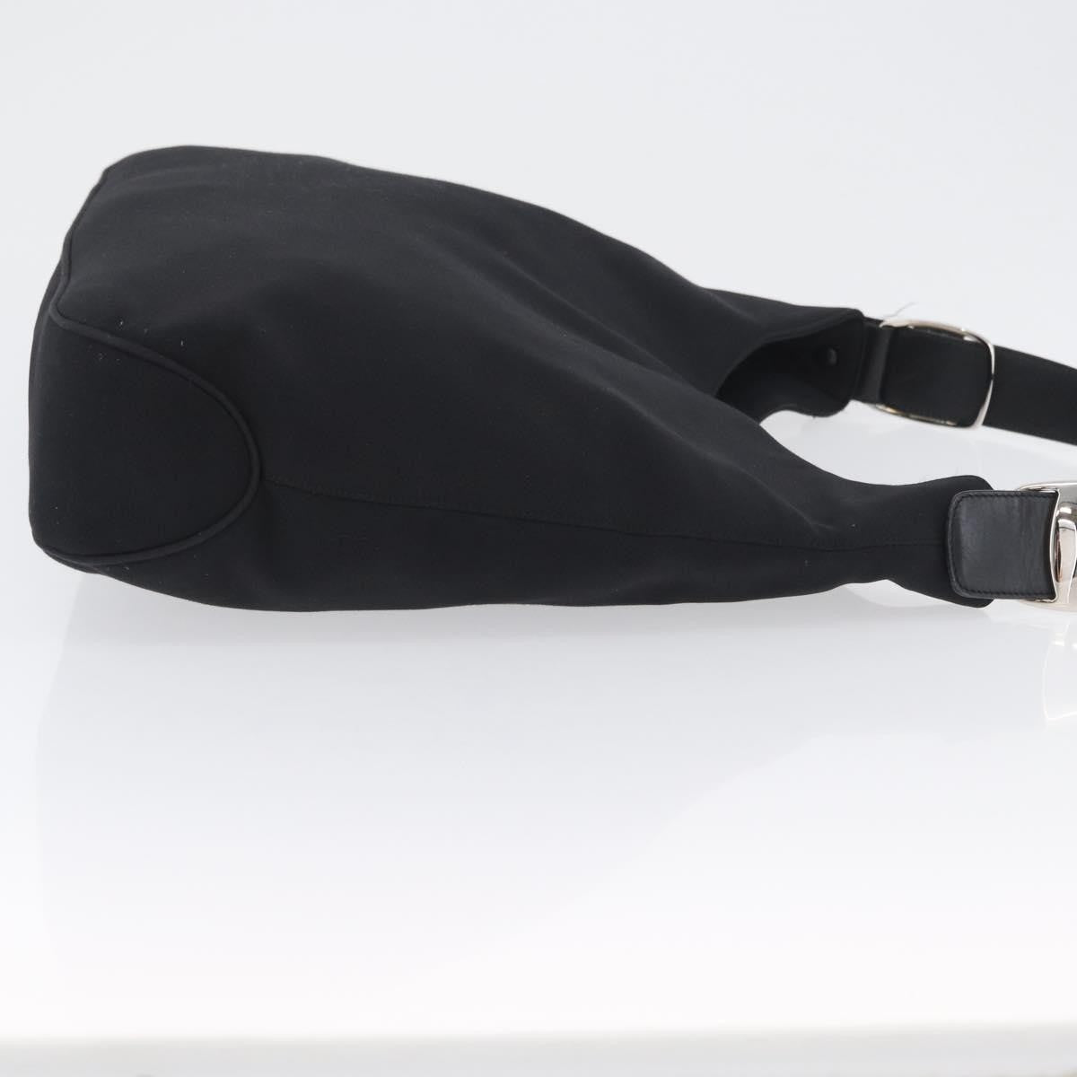 Salvatore Ferragamo Vala Nylon, Black, Nylon, Shoulder Bag