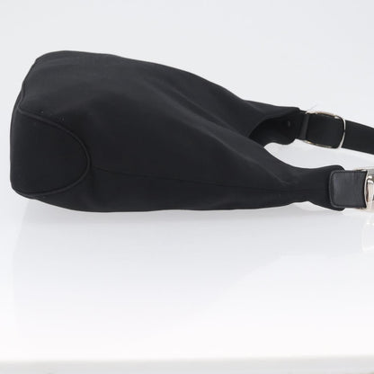 Salvatore Ferragamo Vala Nylon, Black, Nylon, Shoulder Bag