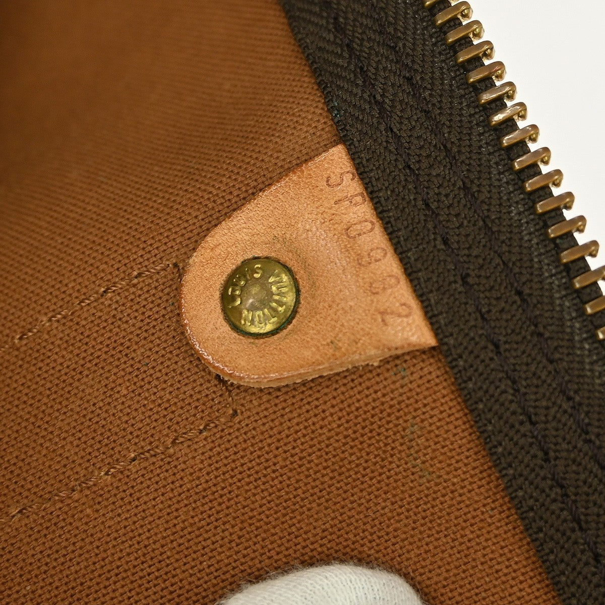 Louis Vuitton Keepall Monogram Canvas, Brown, Canvas, Travel Bag