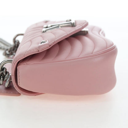 Louis Vuitton New Wave Chain Quilted Leather, Pink, Leather, Handbag