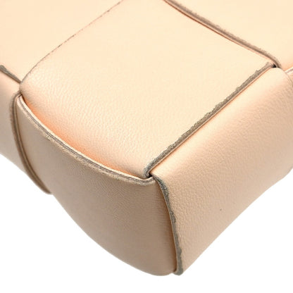 Bottega Veneta Candy Cassette Maxi Intrecciato Leather, Pink, Leather, Crossbody Bag