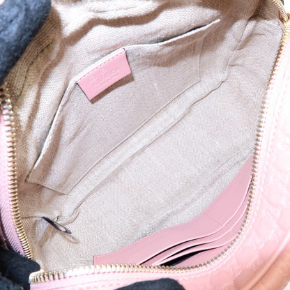 Gucci Bree Disco Microguccissima Leather, Pink, Leather, Crossbody Bag