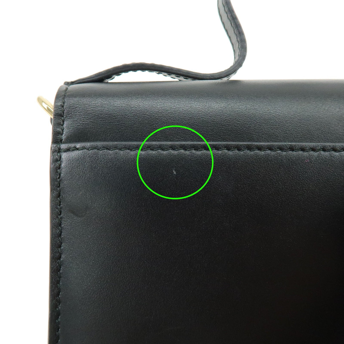 Gucci Zumi Leather, Black, Leather, Shoulder Bag
