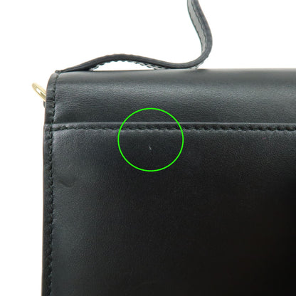 Gucci Zumi Leather, Black, Leather, Shoulder Bag