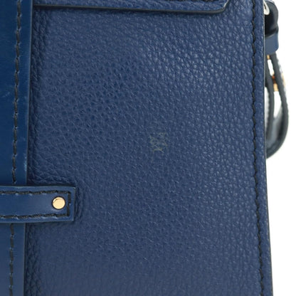 Chloe Aby Day Leather, Blue, Leather, Handbag