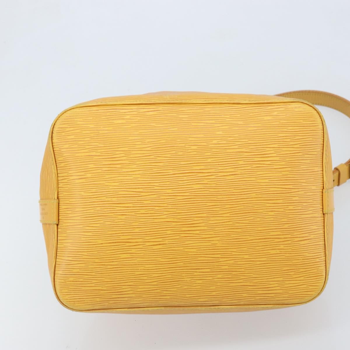 Louis Vuitton Petit Noe Epi Leather, Yellow, Leather, Shoulder Bag