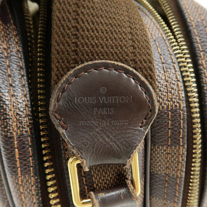 Louis Vuitton Reporter Damier, Brown, Canvas, Shoulder Bag