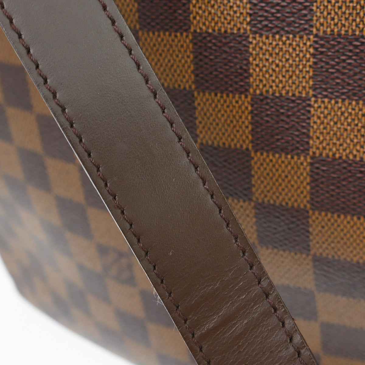 Louis Vuitton Ipanema Damier, Brown, Canvas, Shoulder Bag