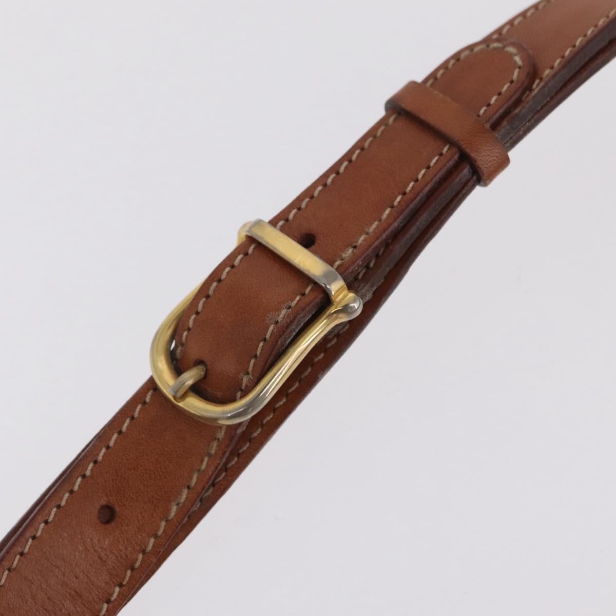 Celine Macadam Shoulder Canvas, Beige, Canvas, Crossbody Bag