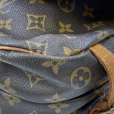 Louis Vuitton Saumur Messenger Monogram Canvas, Brown, Canvas, Shoulder Bag