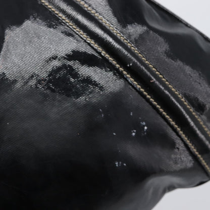 Gucci Britt Web Hobo Dialux Coated Canvas, Black, Canvas, Shoulder Bag