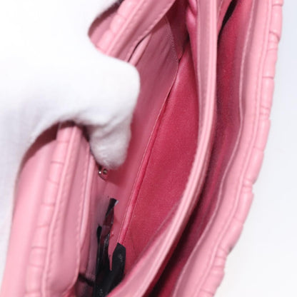 Miu Miu Convertible Flap Haircalf & Matelassé Nappa Leather, Pink, Calfskin, Crossbody Bag