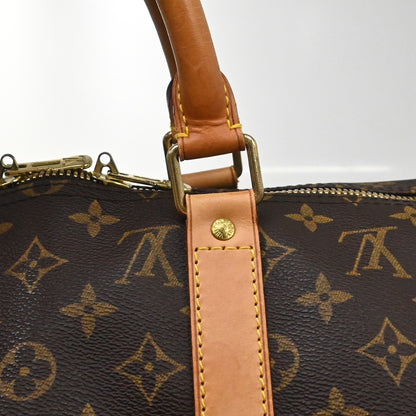 Louis Vuitton Keepall Monogram Canvas, Brown, Canvas, Travel Bag