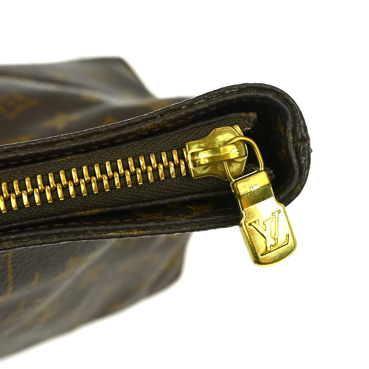 Louis Vuitton Cabas Mezzo Monogram Canvas, Brown, Canvas, Shoulder Bag