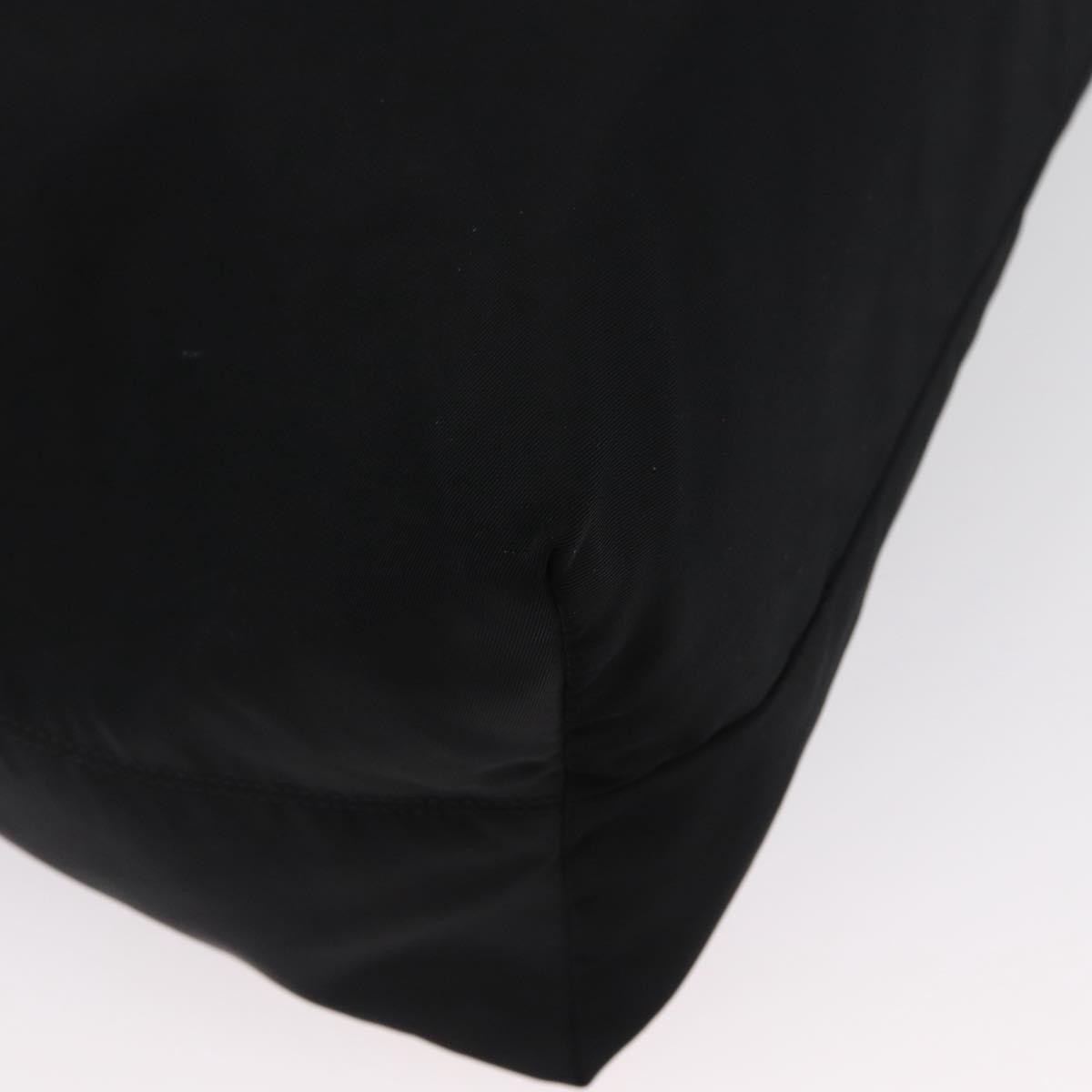 Celine Circle logo Nylon, Black, Nylon, Tote Bag