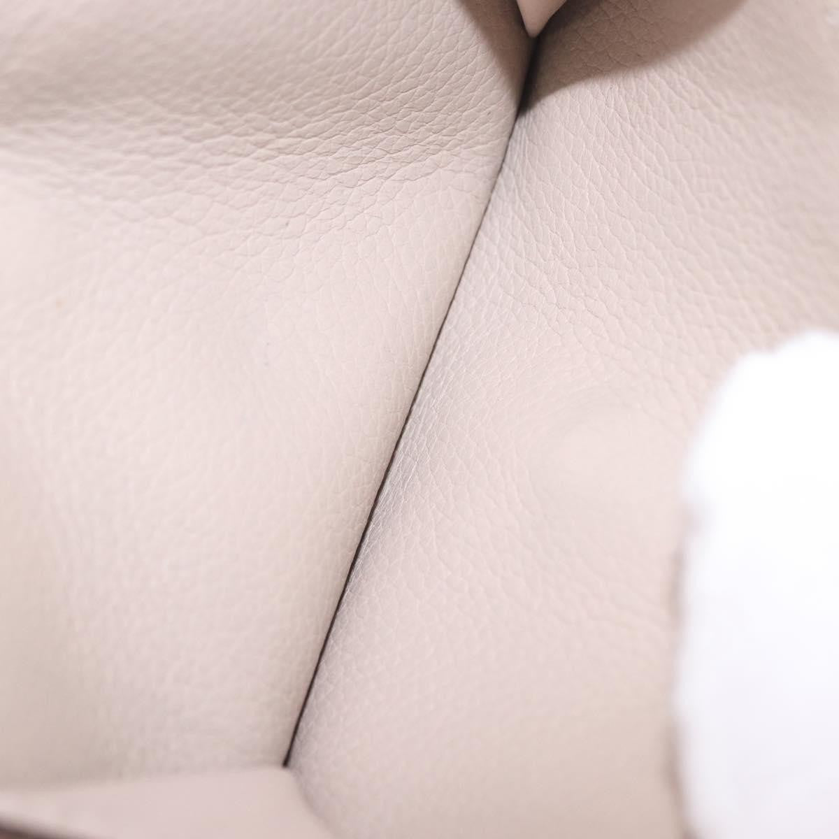Louis Vuitton Lockmini Leather, Beige, Leather, Wallet