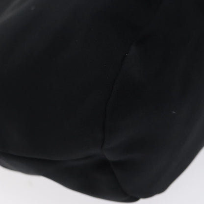 Bottega Veneta Vintage Nylon, Black, Nylon, Handbag