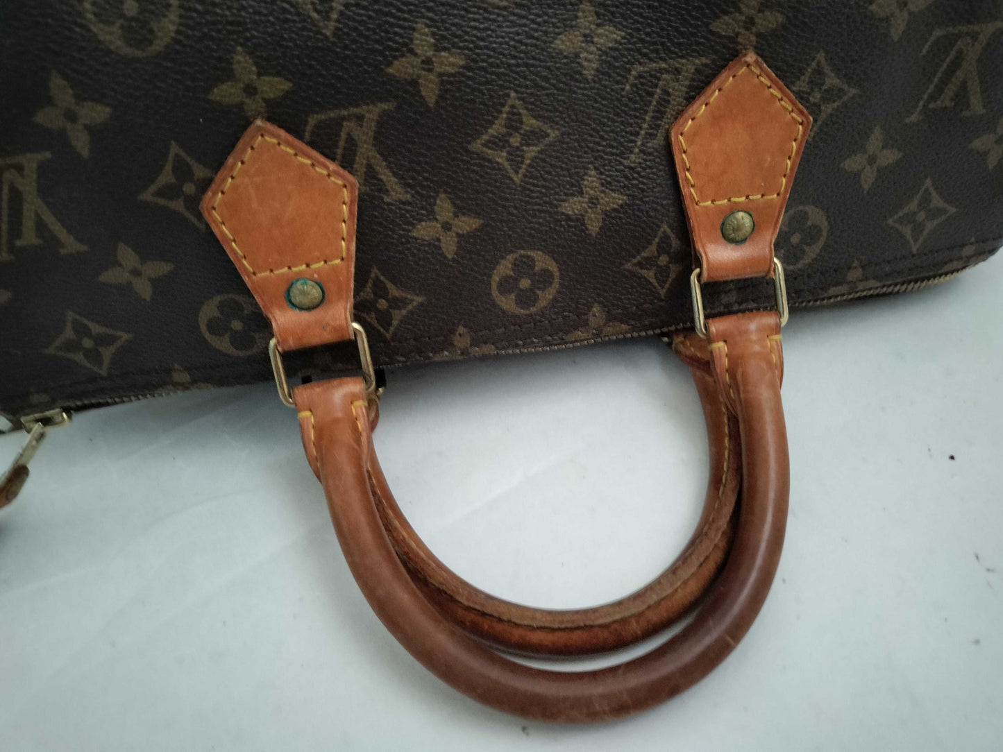Louis Vuitton Speedy Monogram Canvas, Brown, Canvas, Handbag