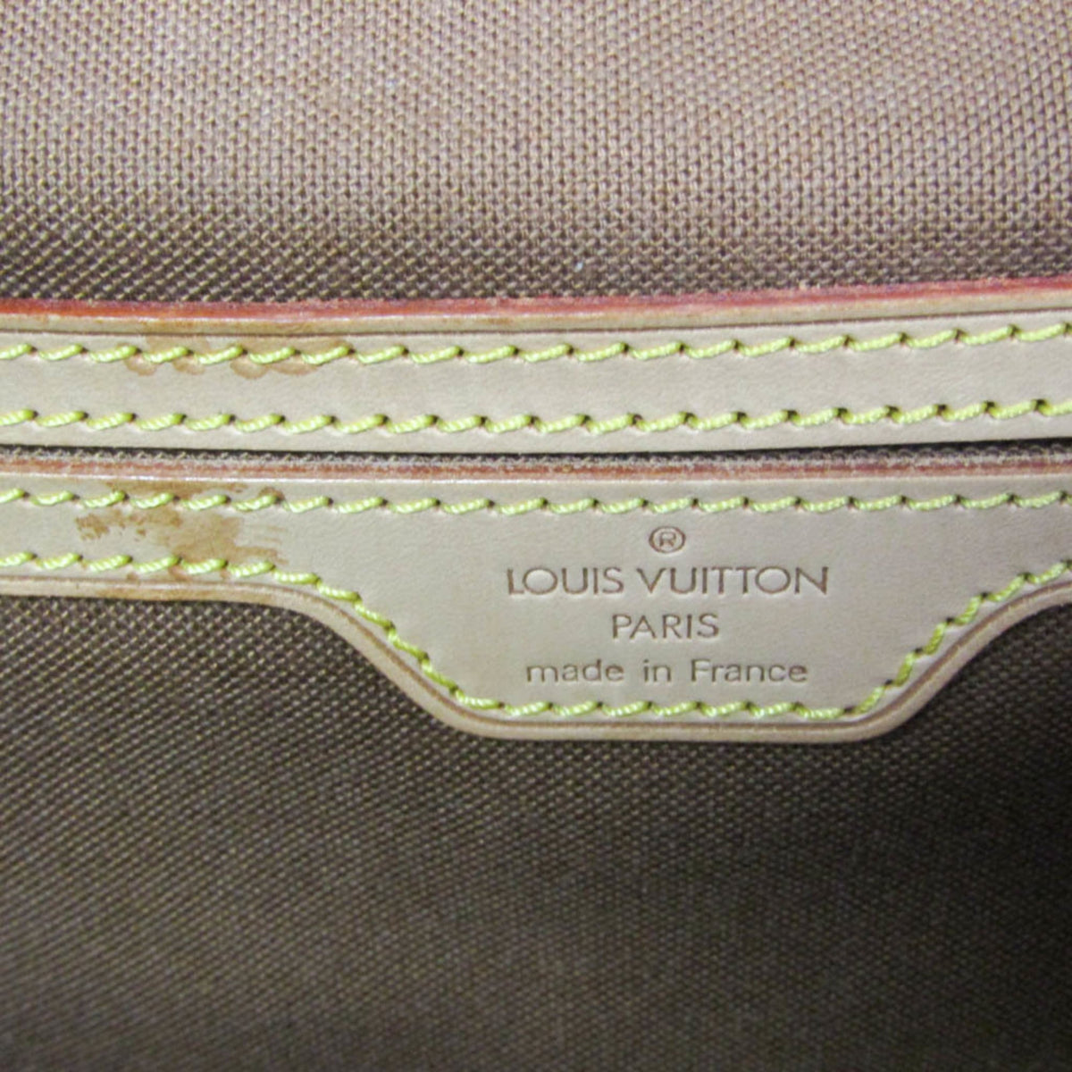 Louis Vuitton Vintage Montsouris Monogram Canvas, Brown, Canvas, Backpack