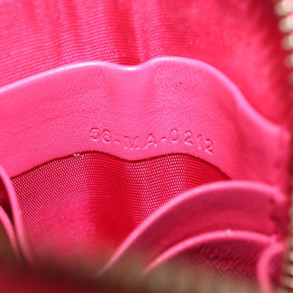 Christian Dior Lady Dior Phone Holder on Chain Cannage Quilt Lambskin, Pink, Leather, Clutch
