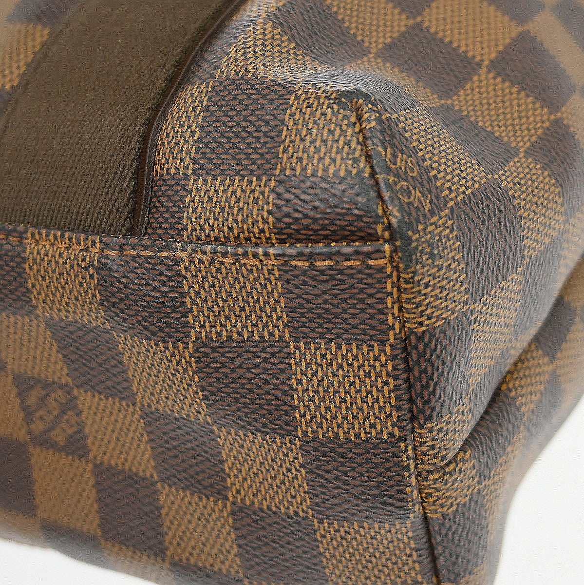 Louis Vuitton Beaubourg Damier, Brown, Canvas, Tote Bag