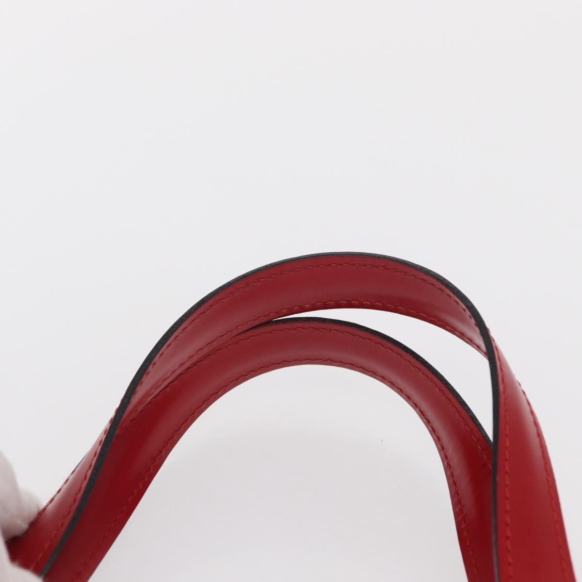 Louis Vuitton Saint Jacques Epi Leather, Red, Leather, Handbag