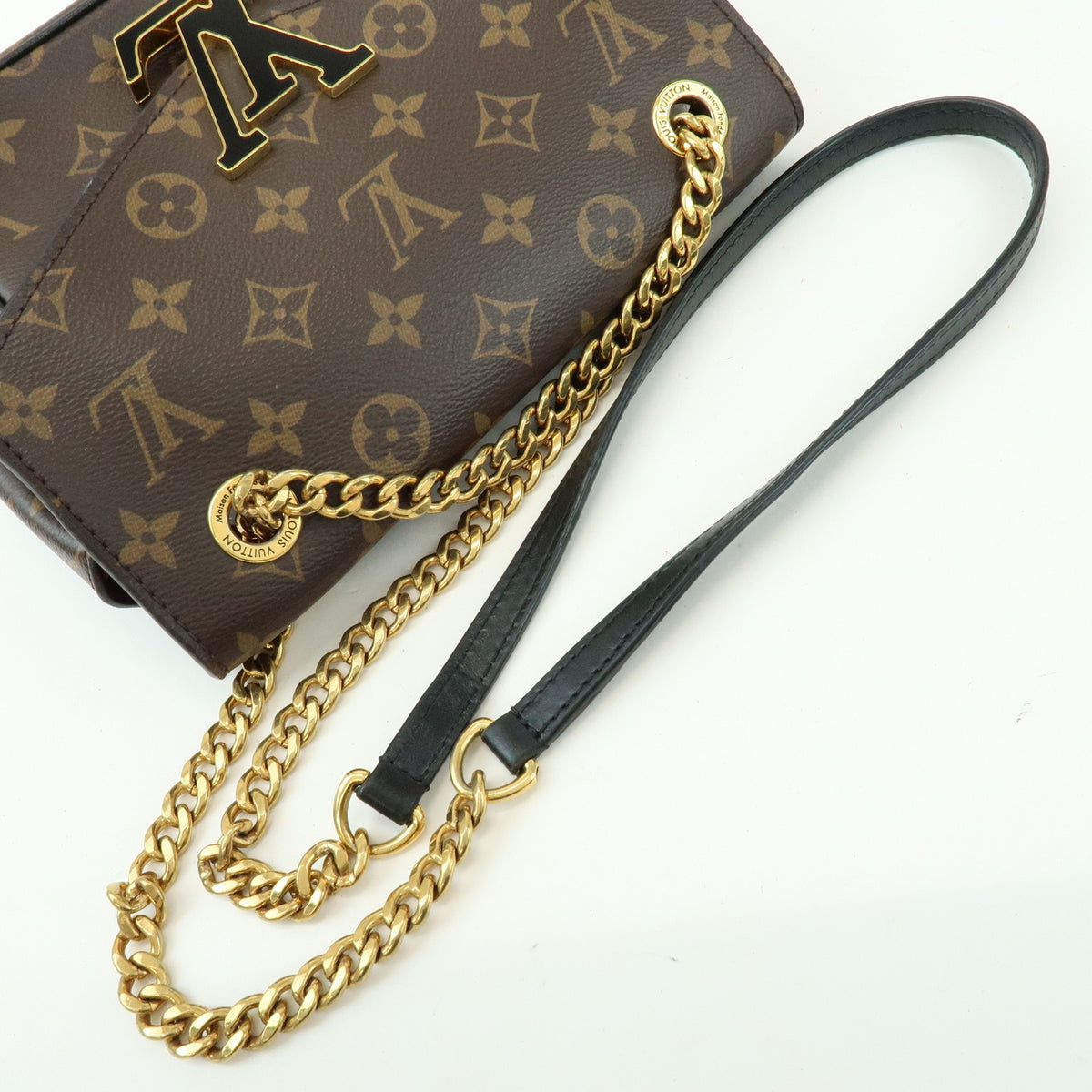 Louis Vuitton Passy Monogram Canvas, Brown, Canvas, Tote Bag