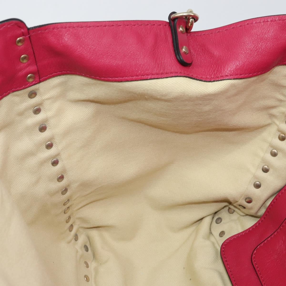 Valentino Garavani Rockstud Tote Soft Leather, Pink, Leather, Tote Bag