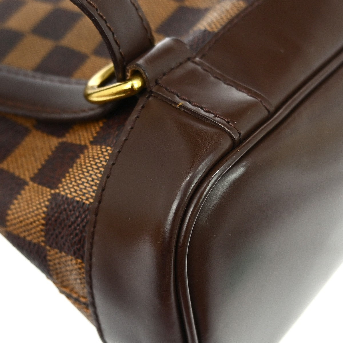 Louis Vuitton Soho Damier, Brown, Canvas, Backpack