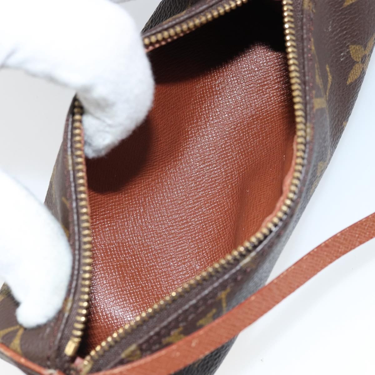 Louis Vuitton Papillon Pochette Monogram Canvas, Brown, Canvas, Clutch