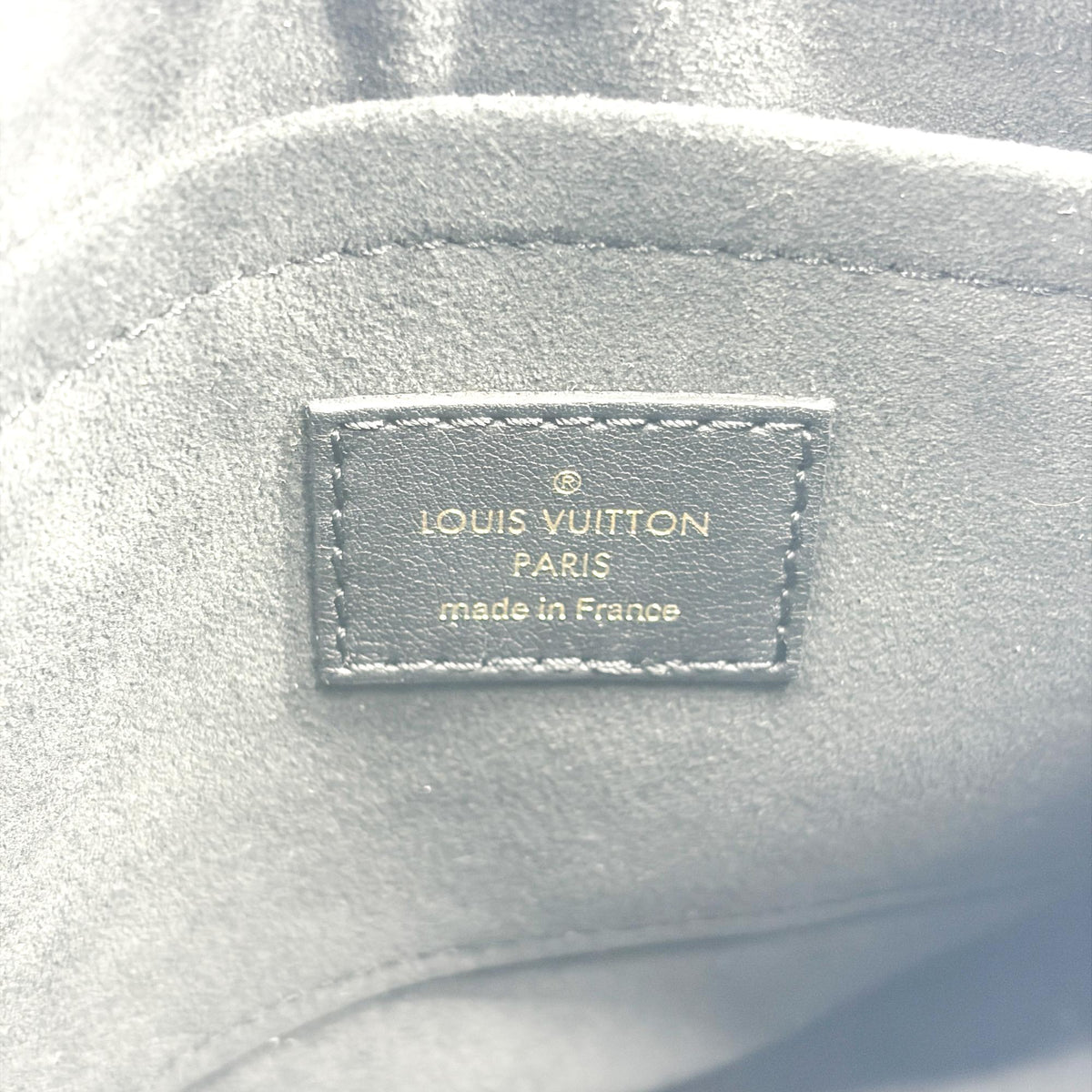 Louis Vuitton Locky Monogram Canvas with Leather, Black, Canvas, Handbag