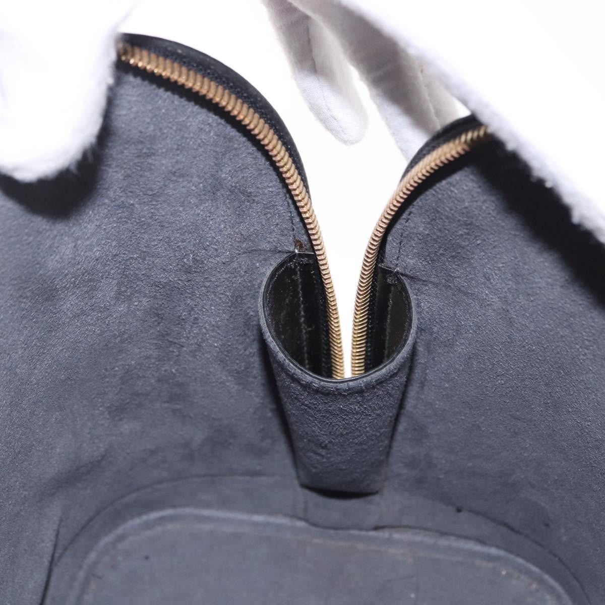 Louis Vuitton Alma Epi Leather, Black, Leather, Handbag