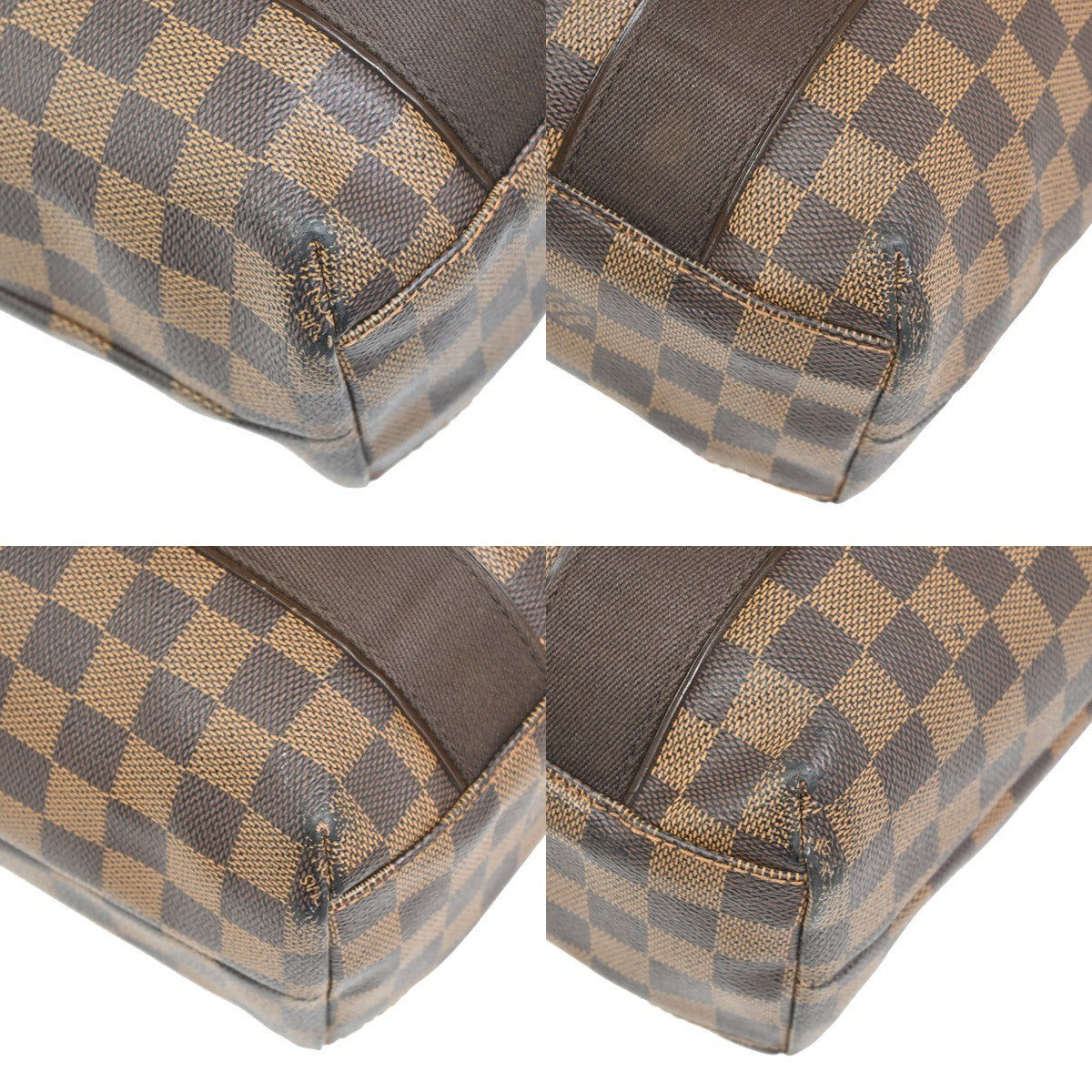 Louis Vuitton Beaubourg Damier, Brown, Canvas, Tote Bag