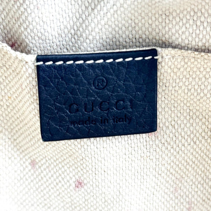 Gucci Soho Disco Leather, Black, Leather, Crossbody Bag