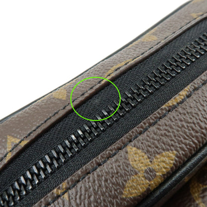 Louis Vuitton Christopher Wearable Macassar Monogram Canvas, Brown, Canvas, Crossbody Bag