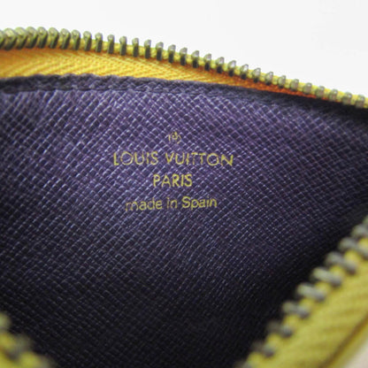 Louis Vuitton Pochette Clés Epi, Yellow, Leather, Wallet