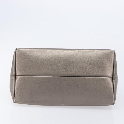 Salvatore Ferragamo Vala tote Leather, Silver, Leather, Tote Bag