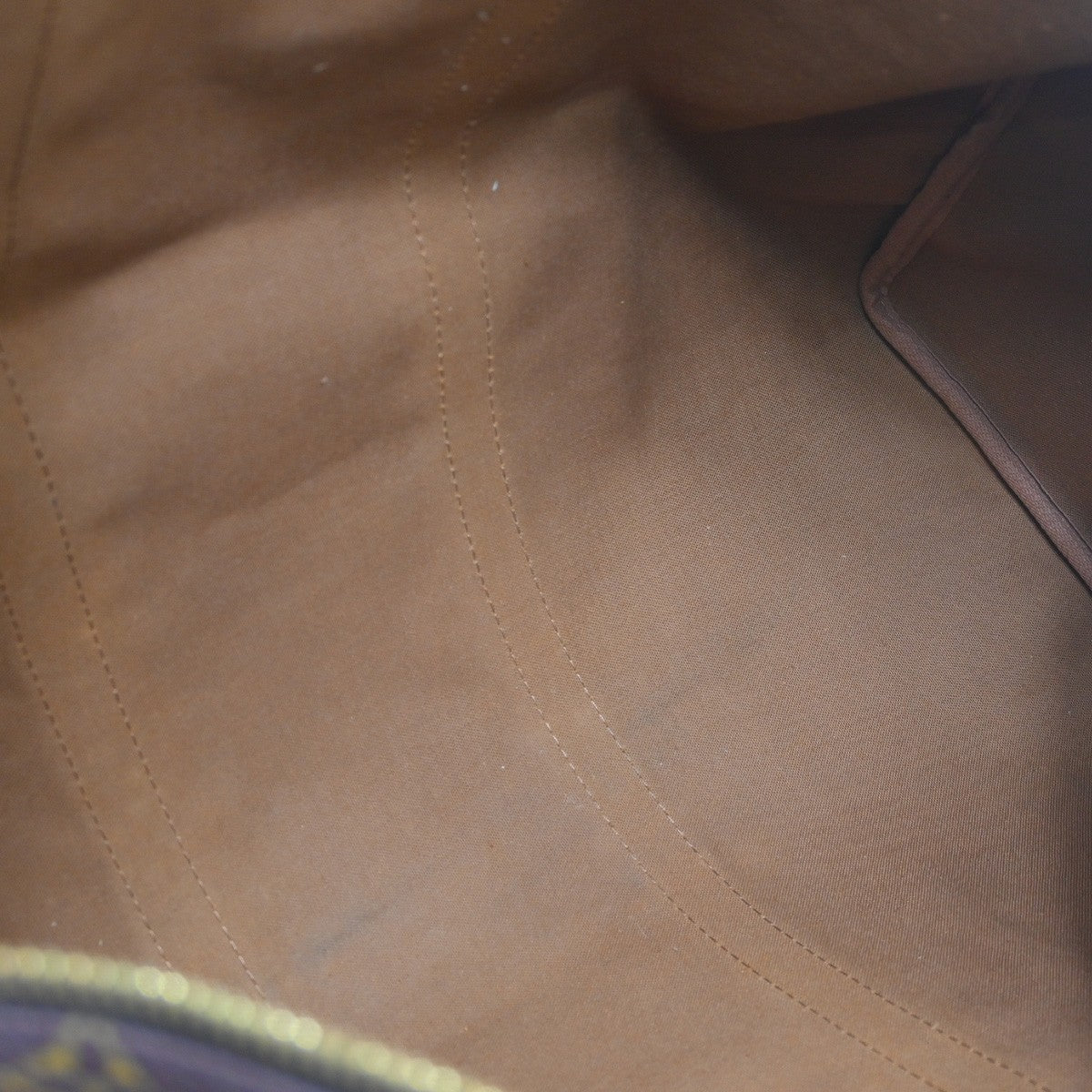 Louis Vuitton Keepall Monogram Canvas, Brown, Canvas, Travel Bag