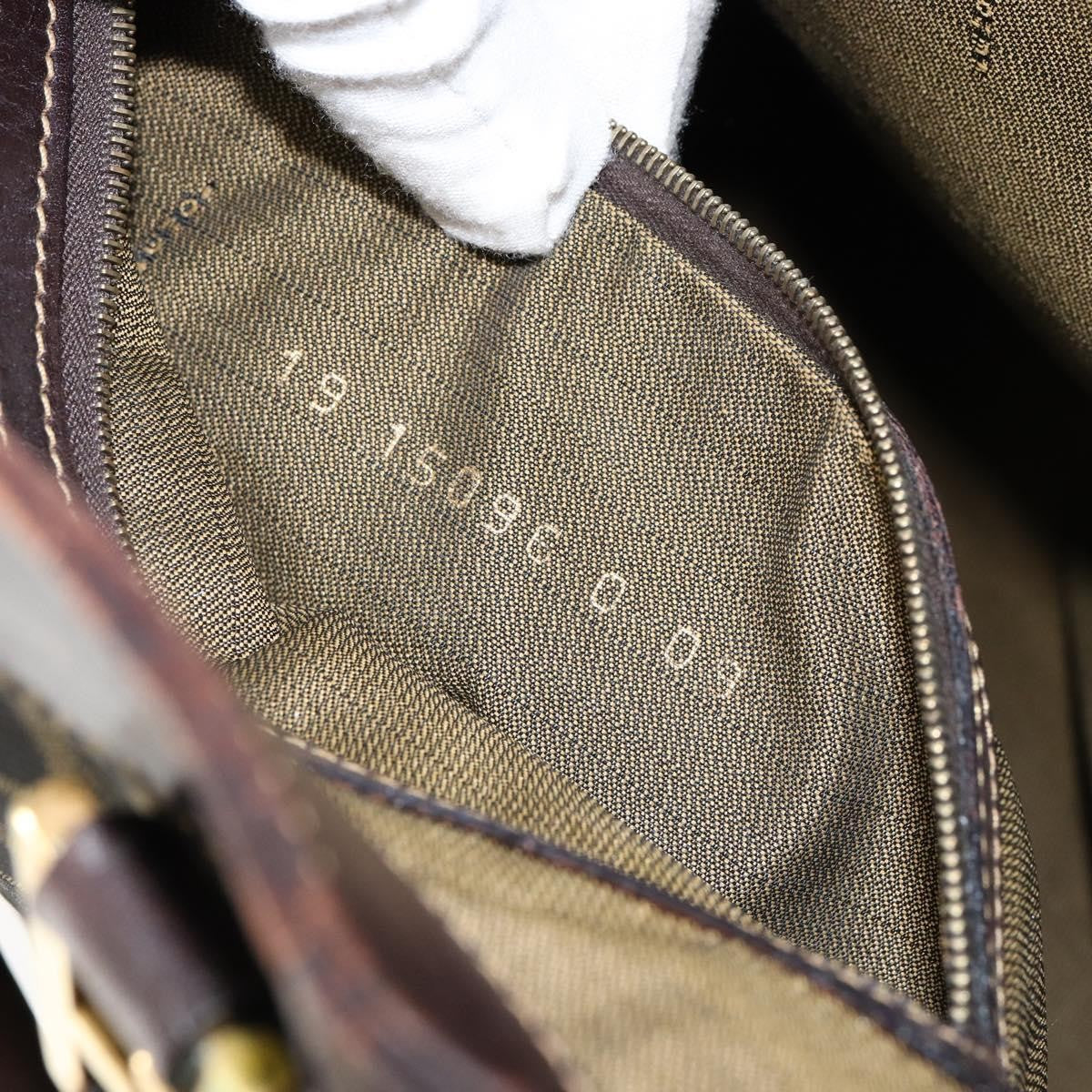 Fendi Vintage Zip Tote Zucca Canvas, Brown, Canvas, Tote Bag