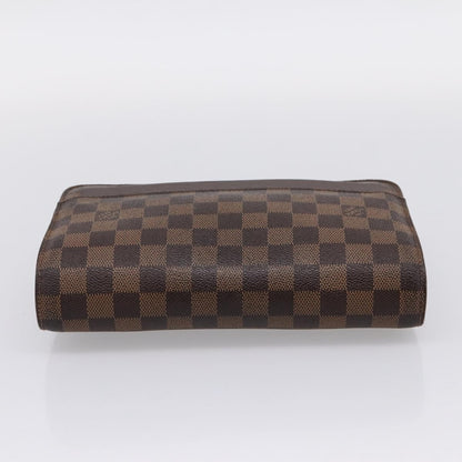Louis Vuitton Pochette Saint Louis Damier, Brown, Canvas, Clutch