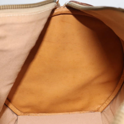 Hermes Vintage Convertible Boston Leather, Brown, Leather, Travel Bag