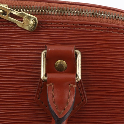 Louis Vuitton Alma Epi Leather, Brown, Leather, Handbag