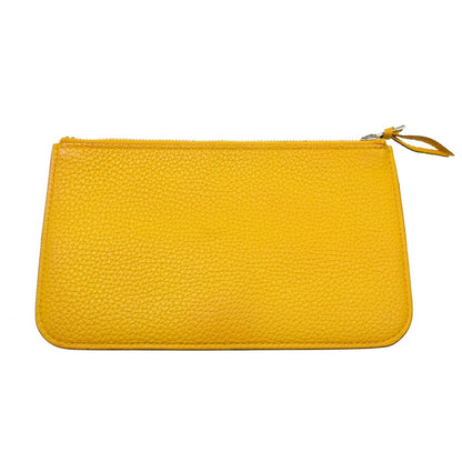 Hermes Dogon Duo Combined Leather, Yellow, Leather, Wallet