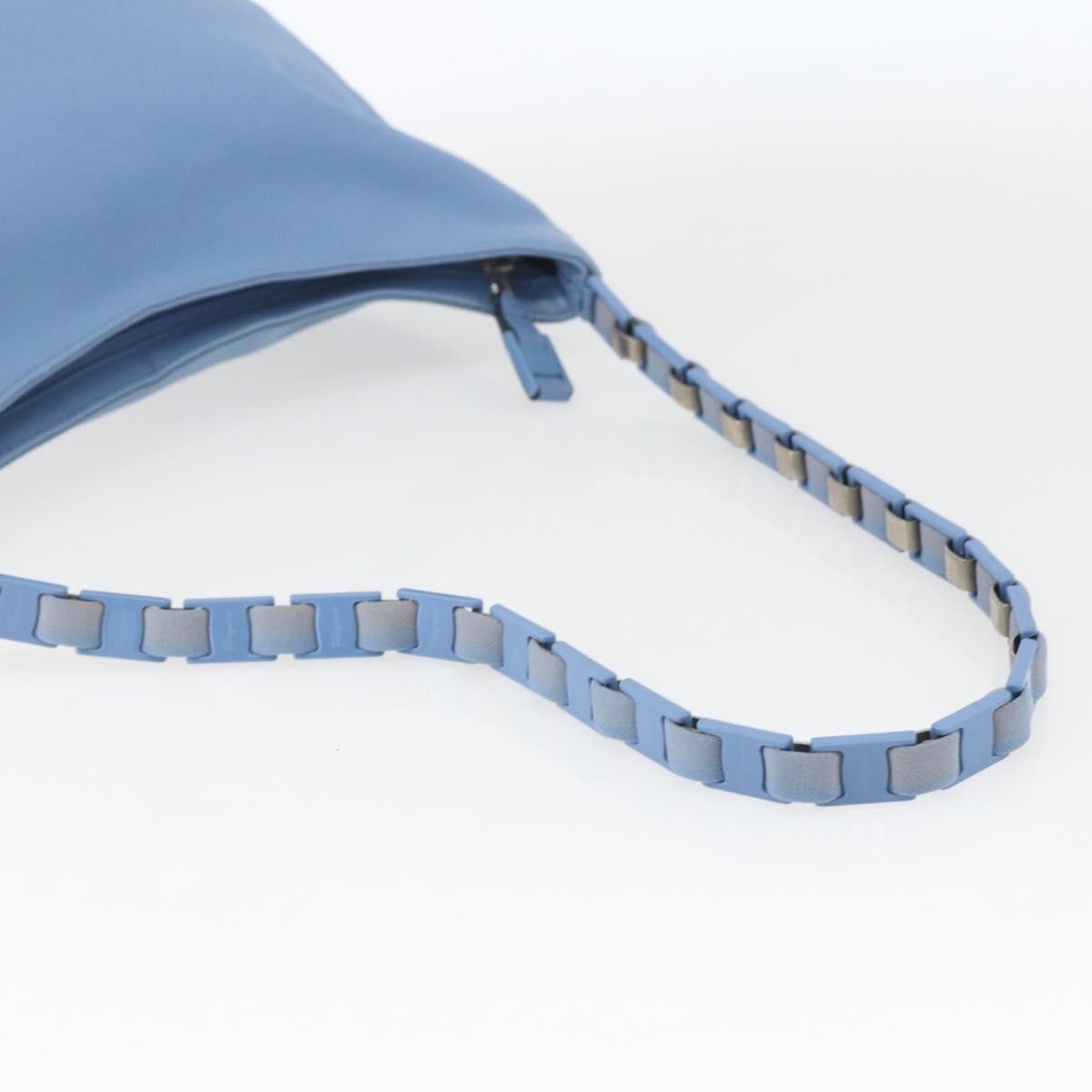 Salvatore Ferragamo Shoulder Nylon, Blue, Nylon, Shoulder Bag