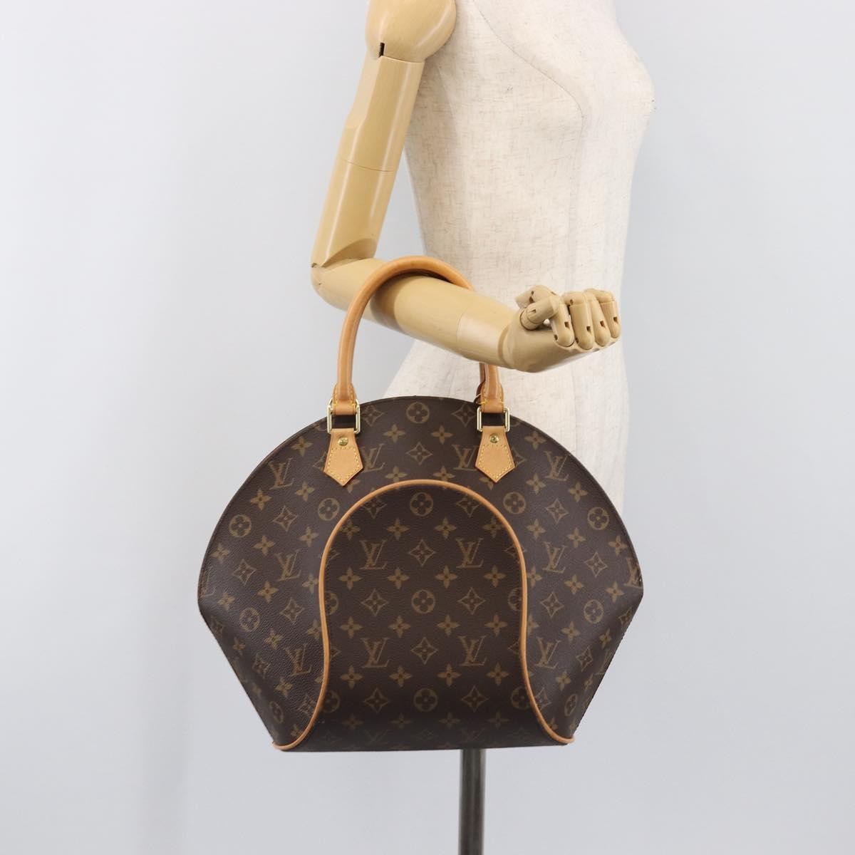 Louis Vuitton Ellipse Monogram Canvas, Brown, Canvas, Handbag