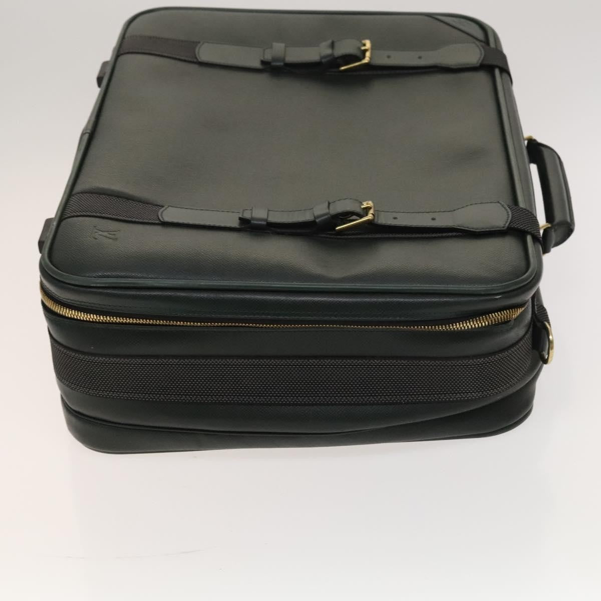 Louis Vuitton Satellite Travel Taiga Leather, Green, Leather, Travel Bag